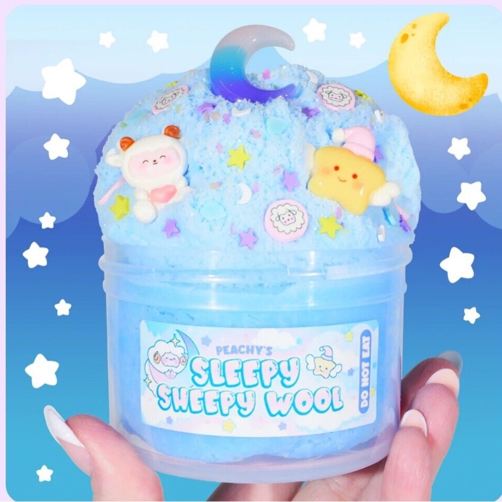 Peachybbies Slime Sleepy Sheepy Wool